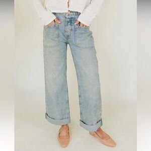 Free People x We The Free Light Blue Palmer Jeans